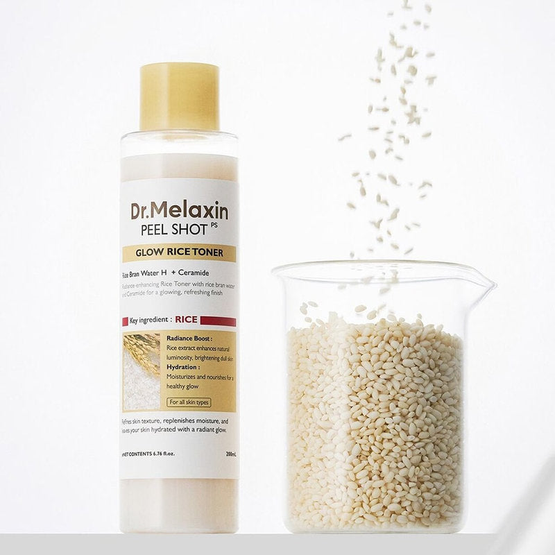 Dr.Melaxin · Peel Shot Glow White Rice Toner 200 ml