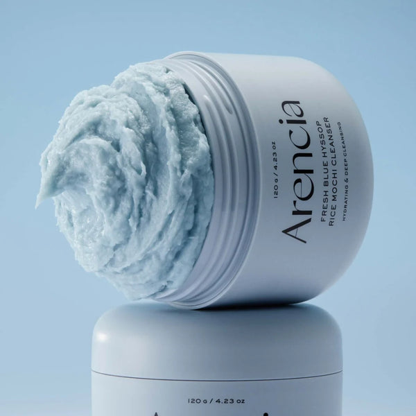 Arencia · Blue Hyssop Rice Mochi Cleanser 120g