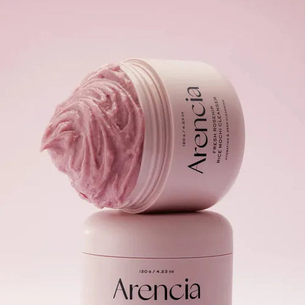 Arencia · Fresh Rosehip Rice Mochi Cleanser 120g