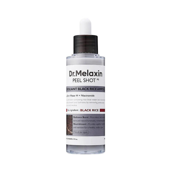 Dr.Melaxin · Peel Shot Exfoliating Black Rice Ampoule 80ml