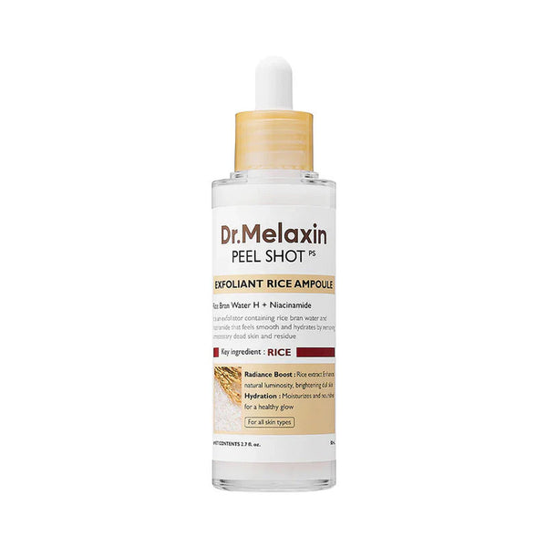 Dr.Melaxin · Peel Shot Exfoliating White Rice Ampoule 80ml