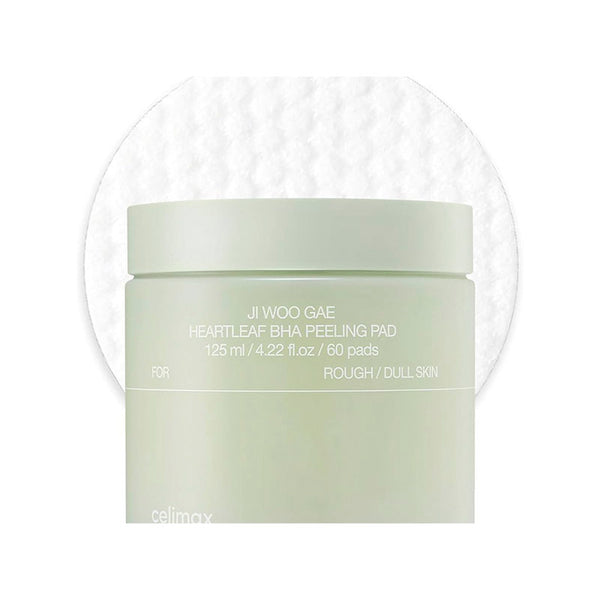 Celimax · Ji Woo Gae Heartleaf BHA Peeling Pad 60 Pads