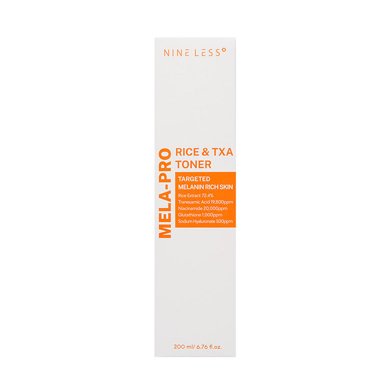 Nine Less · MELA-PRO Rice & TXA Toner 200ml