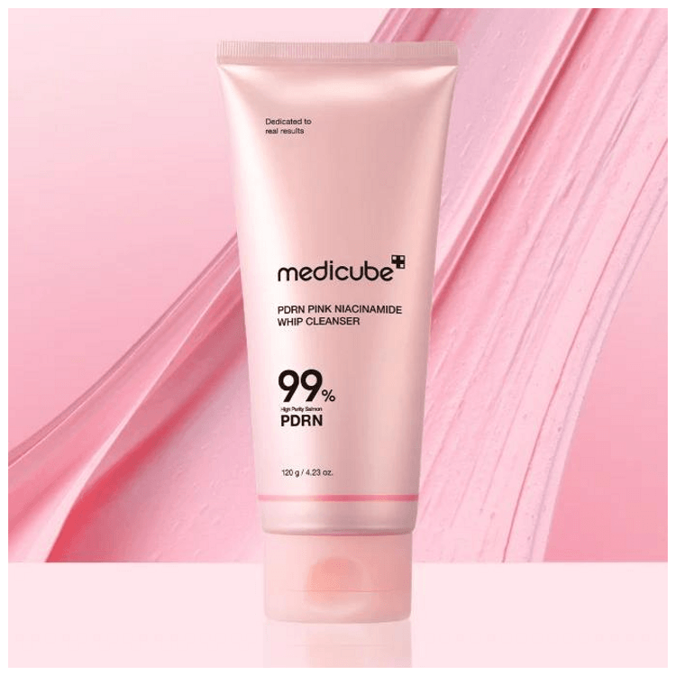 Medicube · PDRN Pink Niacinamide Whip Cleanser 120 g
