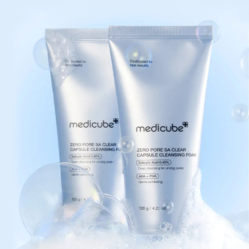 Medicube · Zero Pore Clearing Capsule Cleansing Foam 120g