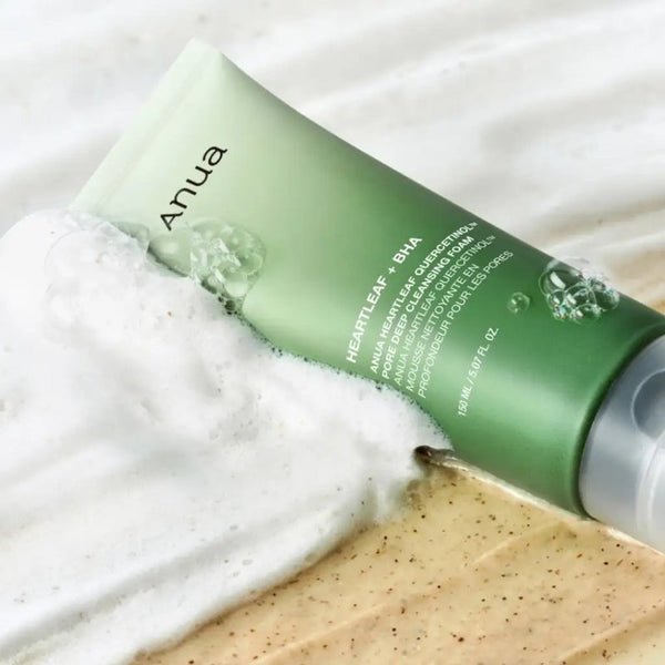 Anua · Heartleaf Quercetinol Cleansing Foam 150ml