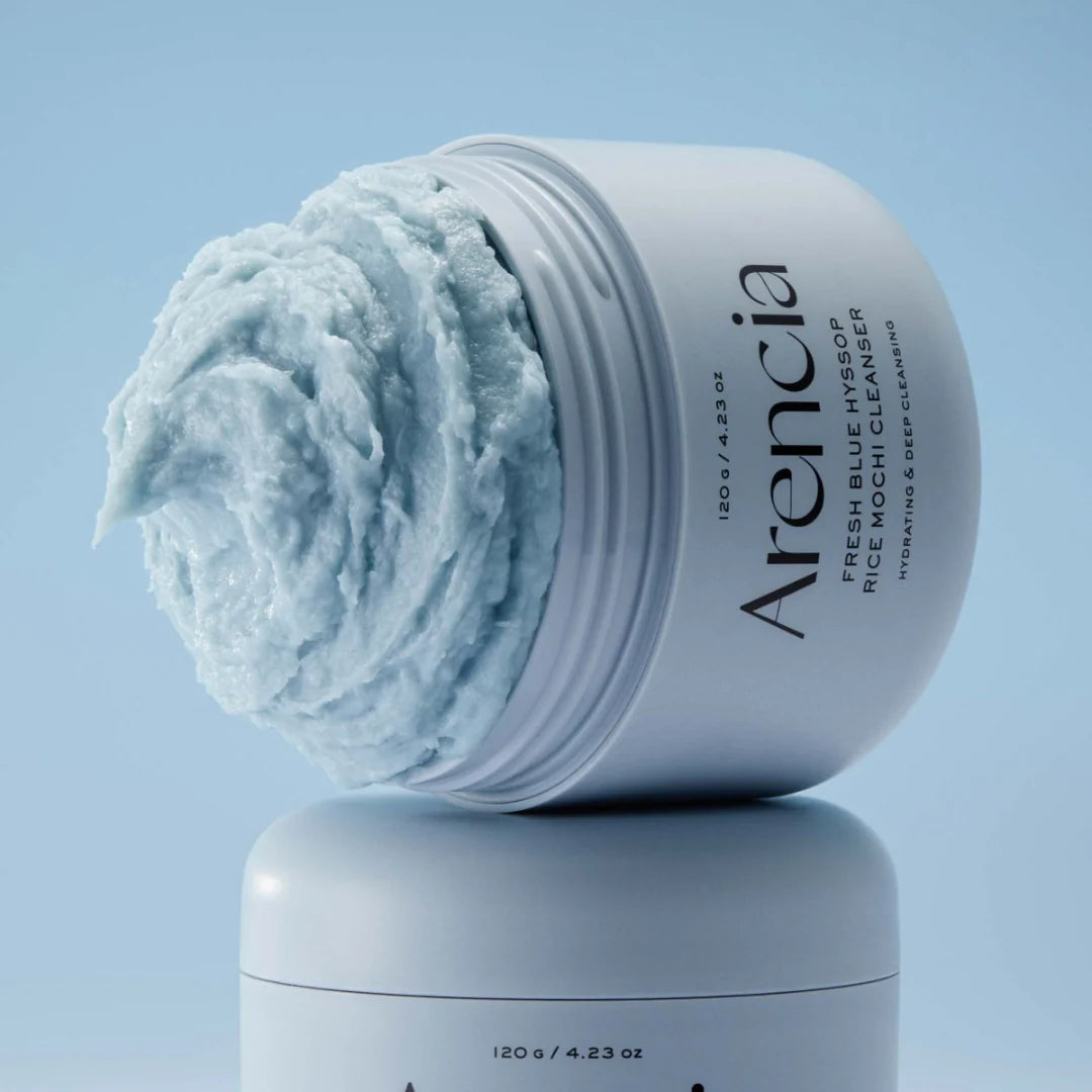 Arencia · Blue Hyssop Rice Mochi Cleanser 120g