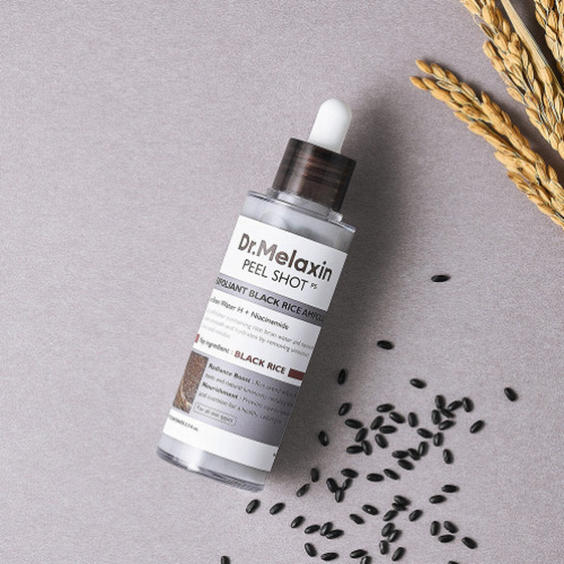 Dr.Melaxin · Peel Shot Exfoliating Black Rice Ampoule 80ml