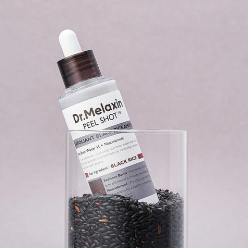 Dr.Melaxin · Peel Shot Exfoliating Black Rice Ampoule 80ml