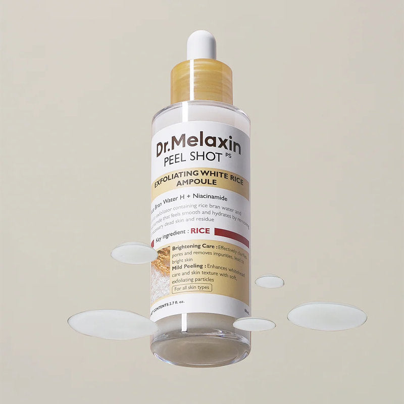 Dr.Melaxin · Peel Shot Exfoliating White Rice Ampoule 80ml