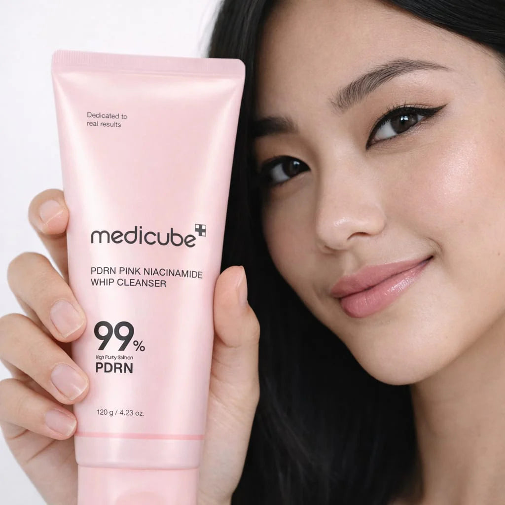 Medicube · PDRN Pink Niacinamide Whip Cleanser 120 g
