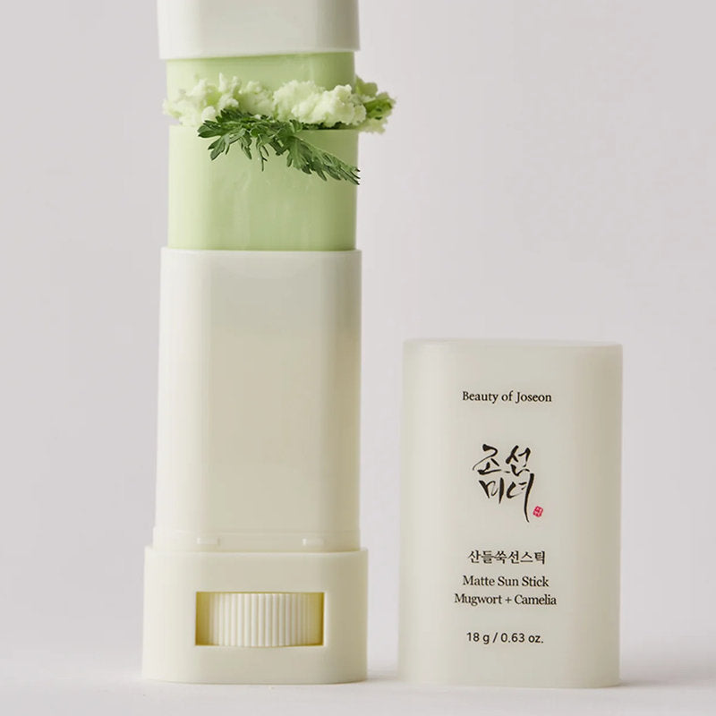 Beauty Of Joseon · Matte Sun Stick : Mugwort + Camelia 18g