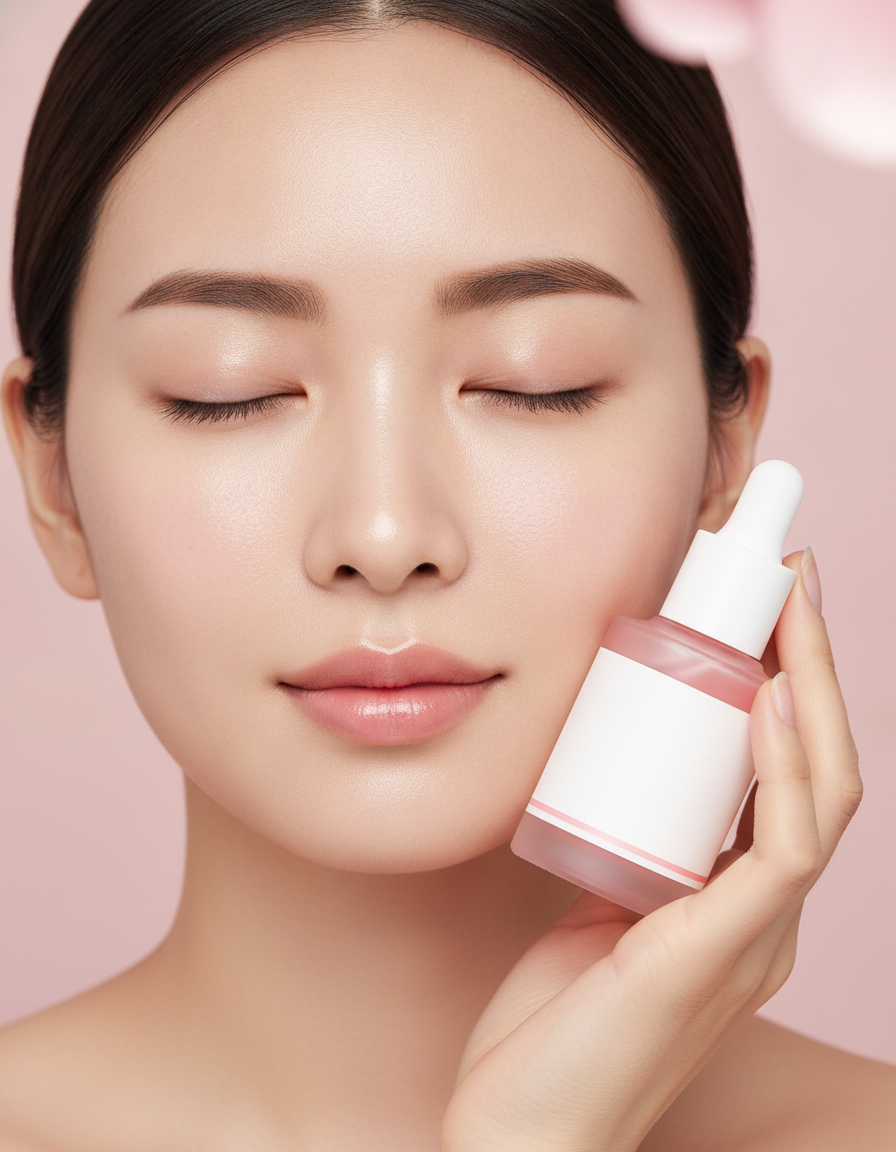 Piel luminosa tipo glass skin